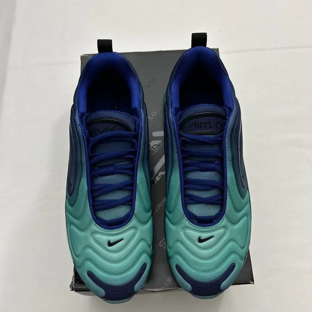 Nike Air Max 720 Youth 6.5‎ Sea Forest Deep Royal Blue 2951